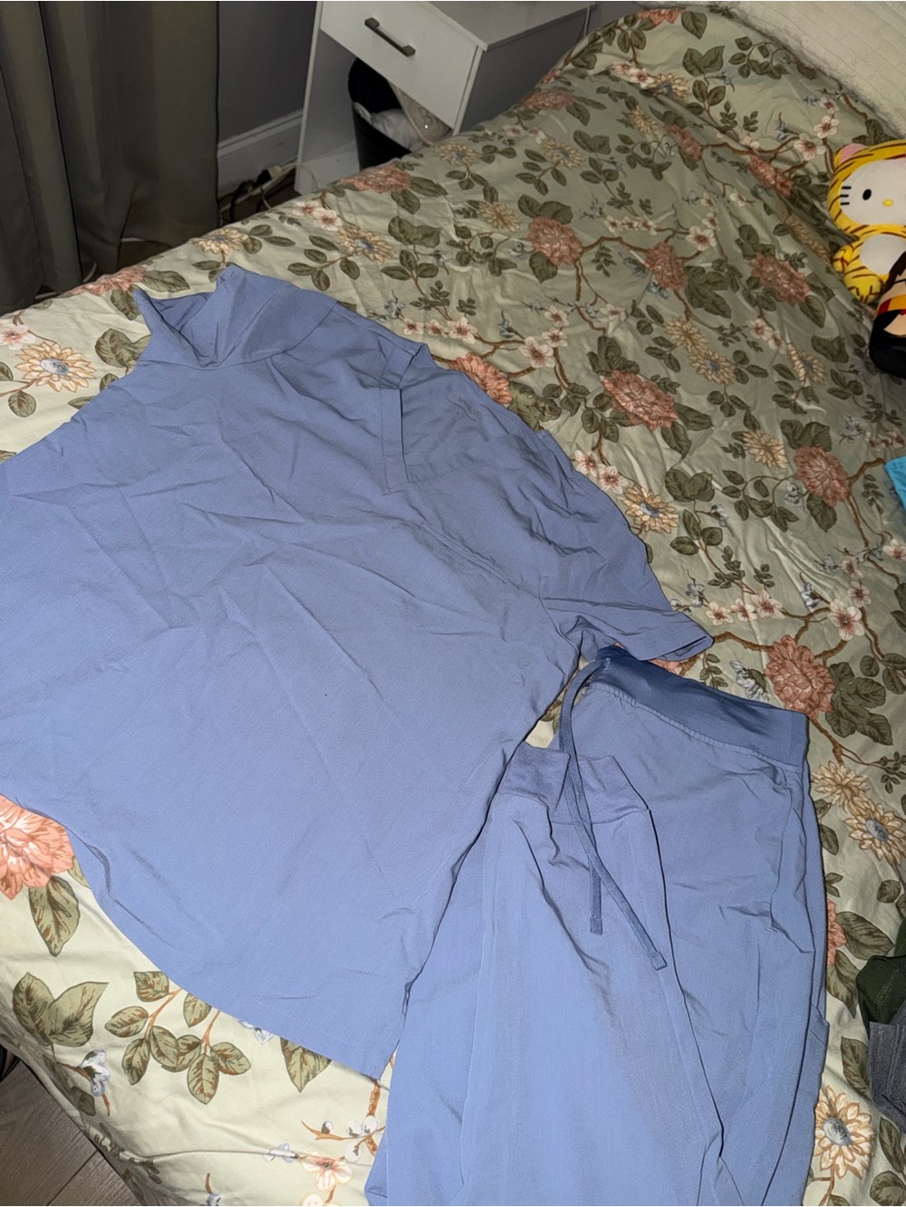 Light Blue Women’s V-Neck Top by